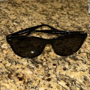 Cole Haan Cat Eye Black Sunglasses